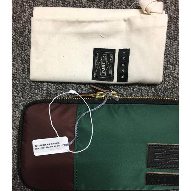 Marni - 新品 MARNI×PORTER マルニ×ポーター ラウンドファスナー長財布の通販 by グリーンマロン's shop｜マルニならラクマ