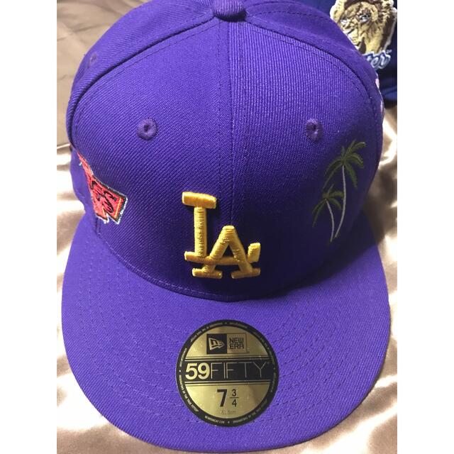 NEW ERA ドジャース LAKERSカラー 7 3/4