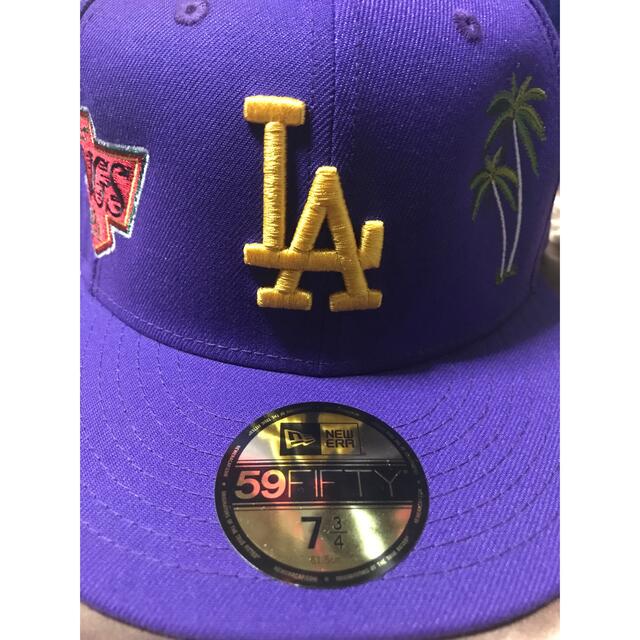 NEW ERA ドジャース LAKERSカラー 7 3/4