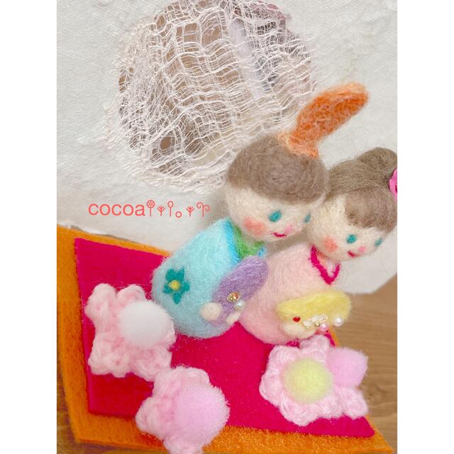 羊毛フェルト♪お雛様の通販 by cocoa's shop|ラクマ 羊毛フェルト♪お雛様の通販 by cocoa's shop|ラクマ