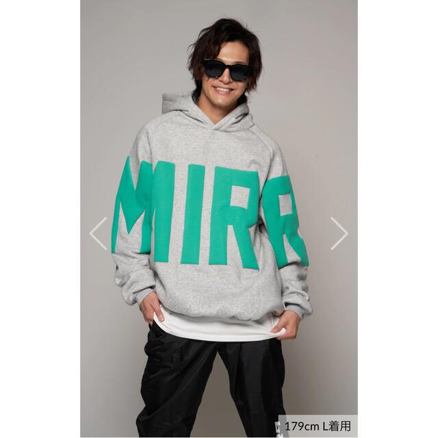 【即完売品】MIRROR9 ミラーナイン ICON hoodieアイコンパーカー