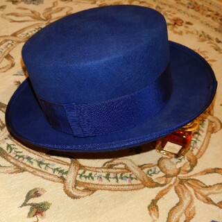 ヴィヴィアン(Vivienne Westwood) 帽子（ブルー・ネイビー/青色系）の 