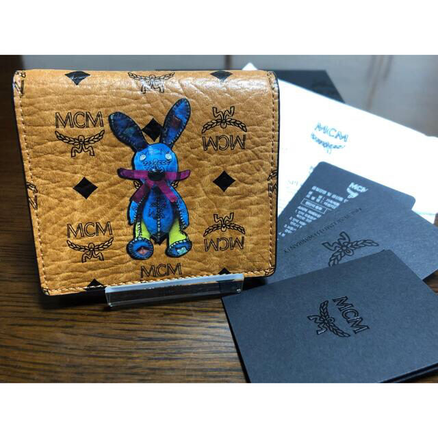 【美品】MCM ヴィセトス コンパクトウォレット ラビット