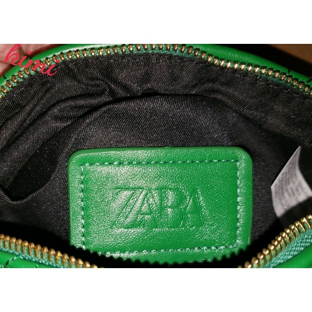 ZARA(ザラ)のZARA　チェーンキルティングレザーショルダーバッグ　キルティング レディースのバッグ(ショルダーバッグ)の商品写真