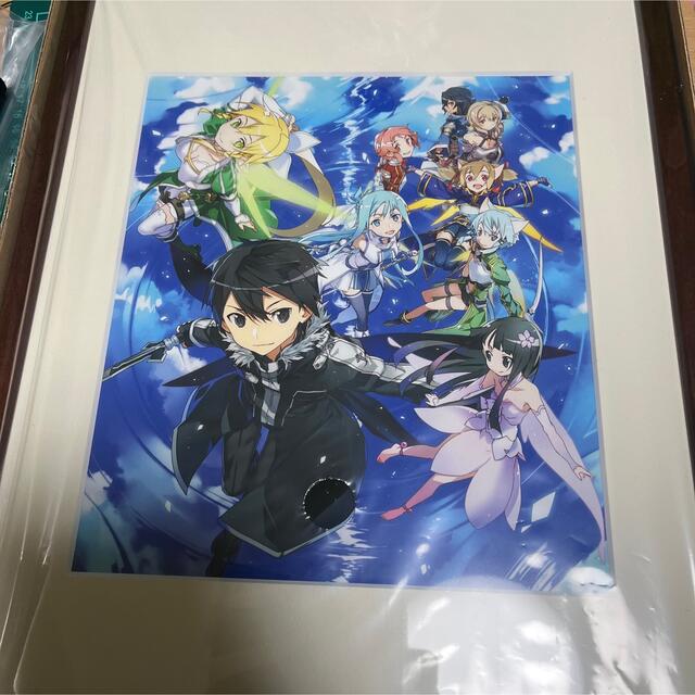 SAO ソードアート・オンライン　ロストソング　複製原画　キリト　アスナ