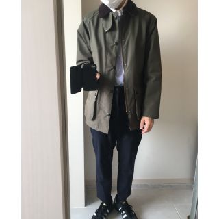 Barbour ビューフォート 着脱フード付き 軽量 ノンオイル撥水加工 美品