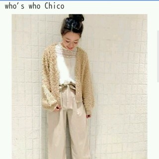 フーズフーチコ(who's who Chico)のWho's Who chico トップス(カットソー(長袖/七分))
