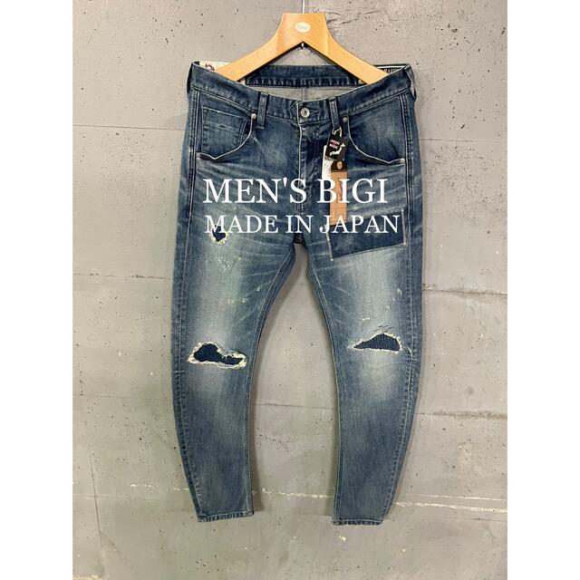 MEN'S BIGI メンズビギ　デニム　ジーンズ　ボトムス　ジーパン　ダメージ