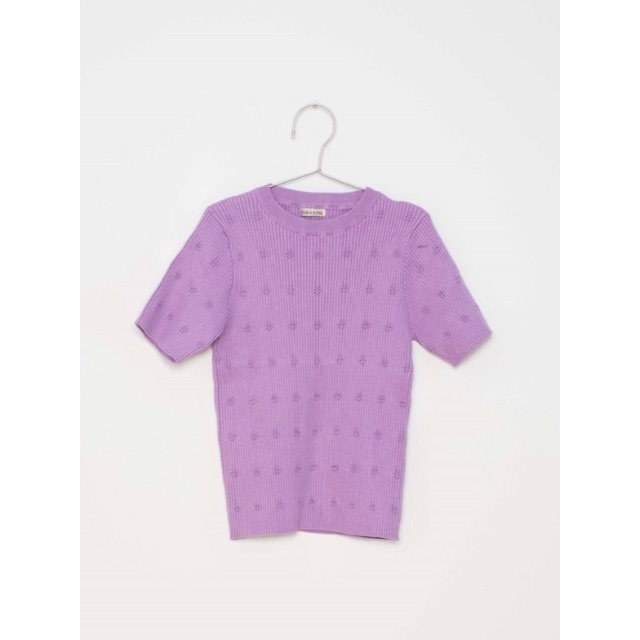 【爆買い！】  baby&child Caramel - Purple T-shirt Knit 専用　fish&kids ニット