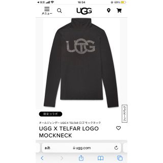 アグ(UGG)のUGG X TELFAR LOGO MOCKNECK(Tシャツ/カットソー(七分/長袖))