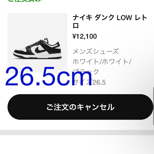 Nike Dunk Low Retro "White/Black" パンダ