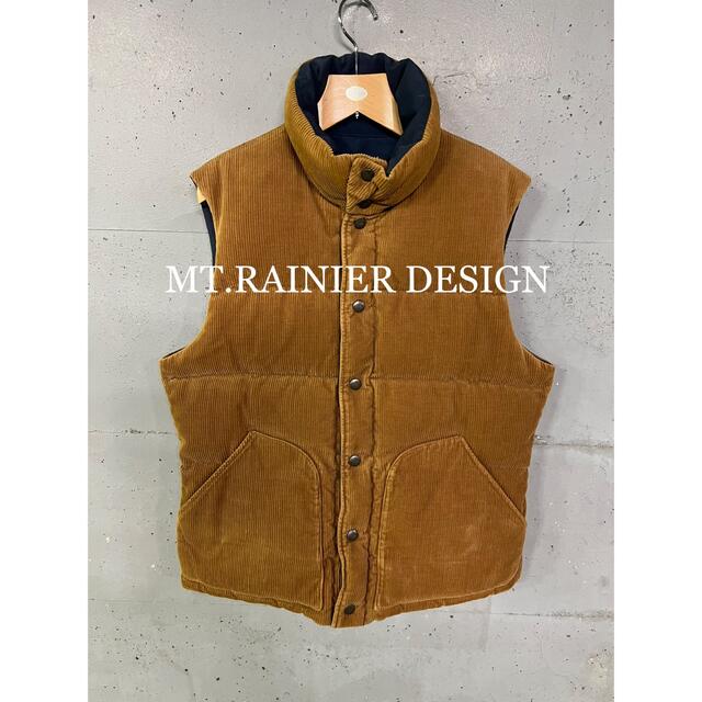 BLUE BLUEコラボMT.RAINIER DESIGNダウンベス　聖林公司