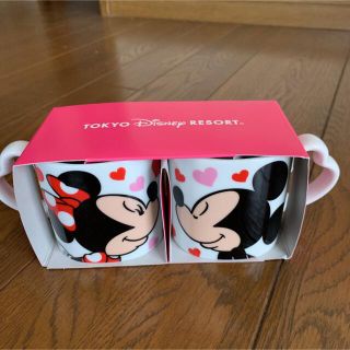 ディズニー(Disney)のペアコップ　ペアカップ　カップル　夫婦　Disney ミッキー　ミニー(グラス/カップ)