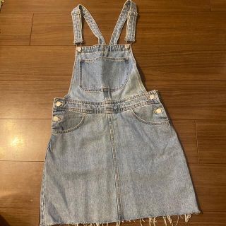 ザラ(ZARA)のZARA オーバーオールミニスカート❣️(サロペット/オーバーオール)