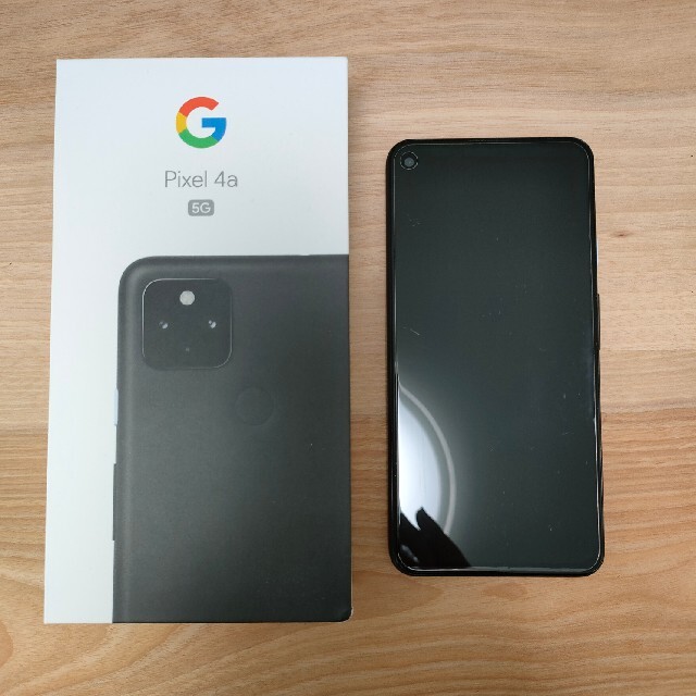 5Gスマートフォン【スマートフォン本体】Google Pixel 4a（5G）ガラスフィルム付