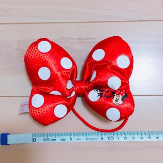 ディズニー(Disney)のミニーちゃん ♥ ビックリボンヘアゴム(ヘアゴム/シュシュ)