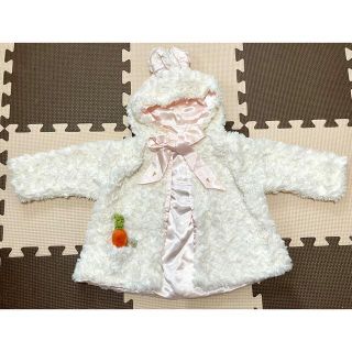 バニーズバイザベイ(Bunnies by the Bay)のバニーズバイザウェイ　雪うさぎコート80cm(ジャケット/コート)