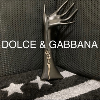 ドルチェアンドガッバーナ(DOLCE&GABBANA)の最終値下 正規品 希少品 高級品 DOLCE&GABBANA レザー ネックレス(ネックレス)