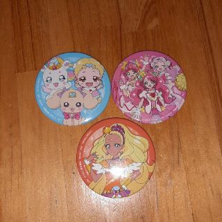 プリキュア　缶バッジ(キャラクターグッズ)