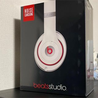 ビーツバイドクタードレ(Beats by Dr Dre)の  Beats by Dr.Dre BT OV Studio V2 White(ヘッドフォン/イヤフォン)