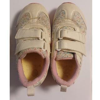 アシックス(asics)のasics　キッズ　17,5　花柄(スニーカー)