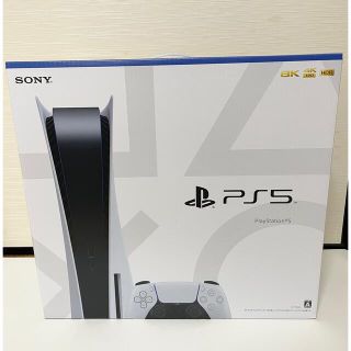 プレイステーション(PlayStation)のPS5  ディスク版　新品未開封　保証書付き(家庭用ゲーム機本体)