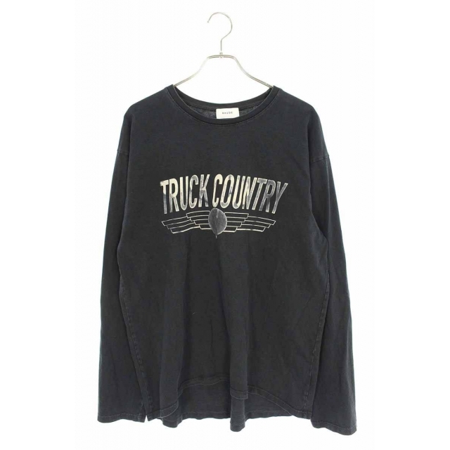 ルード TRUCK COUNTRYプリント長袖カットソー M