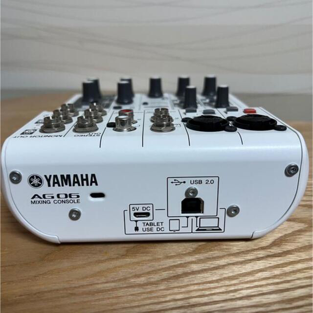 【極美品】YAMAHA AG06 オーディオインターフェースミキサー 5