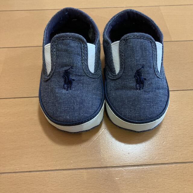 Ralph Lauren(ラルフローレン)のベビー靴　シューズ　ラルフローレン　10㎝ キッズ/ベビー/マタニティのベビー靴/シューズ(~14cm)(その他)の商品写真