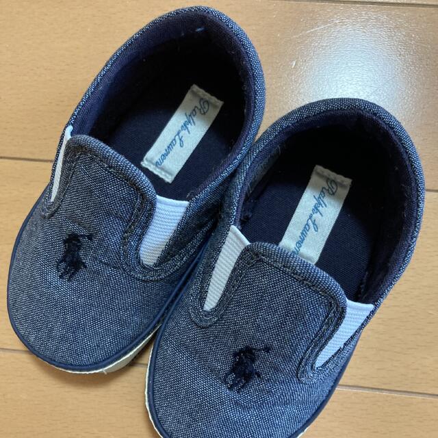 Ralph Lauren(ラルフローレン)のベビー靴　シューズ　ラルフローレン　10㎝ キッズ/ベビー/マタニティのベビー靴/シューズ(~14cm)(その他)の商品写真