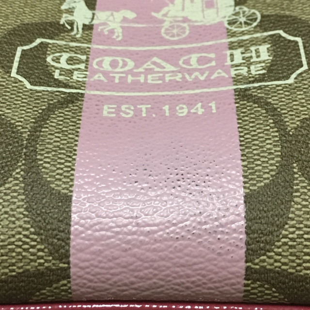 COACH(コーチ)のCOACH ミニポーチ ピンク レディースのファッション小物(ポーチ)の商品写真