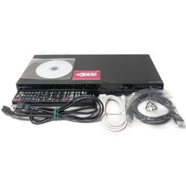 【美品】SHARP ブルーレイディスクレコーダー BD-NT1000 AQUOSB-CASカード