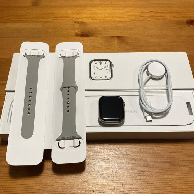 Apple watch edition series 7 45mm チタニウム