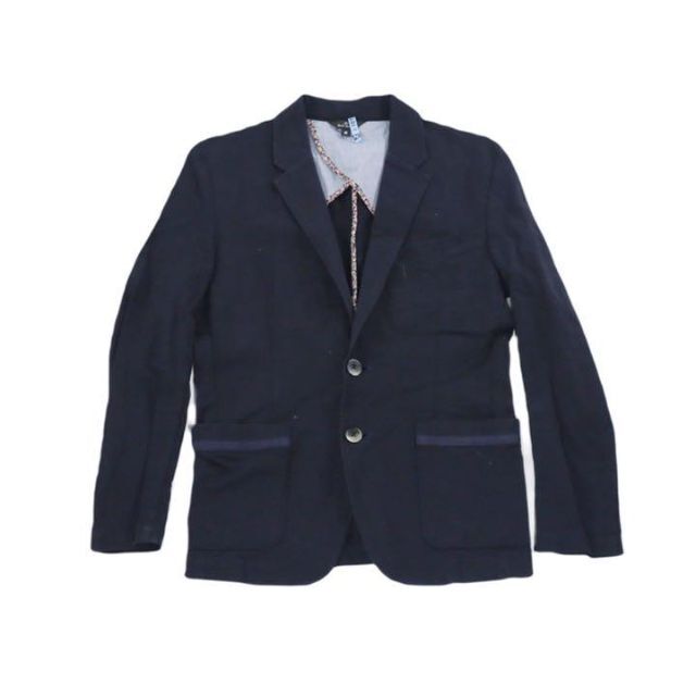 ポールスミス コットンジャージージャケット　長袖 紺 （93016266）