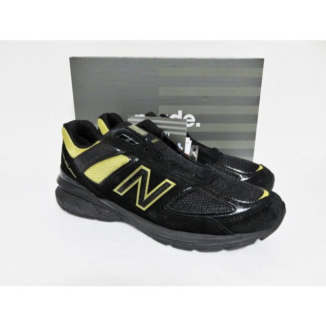 ブラック定価新品 New Balance M990BH5 27 ブラック ゴールド USA製