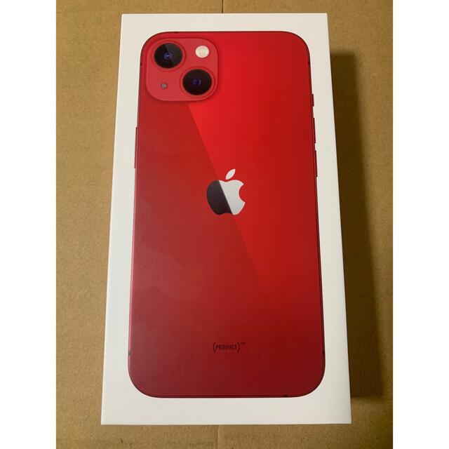 新品未開封　iPhone13 SIMフリー128GB product red