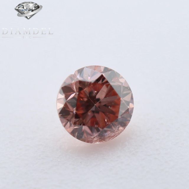 箱付状態ピンクダイヤモンドルース/ F.INTENSE PINK/ 0.074 ct.