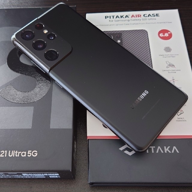 今年の新作から定番まで！ 5G Ultra S21 Galaxy - SAMSUNG Black SIM