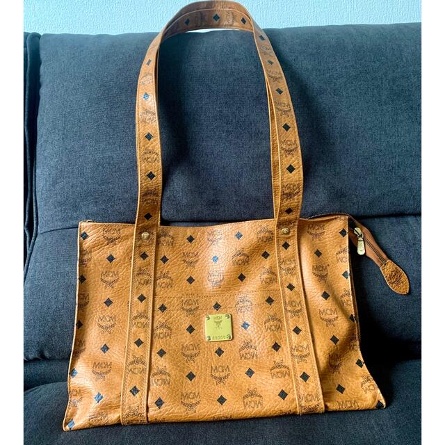 MCM - ☆緑茶☆MCM トートバック☆美品⭐︎