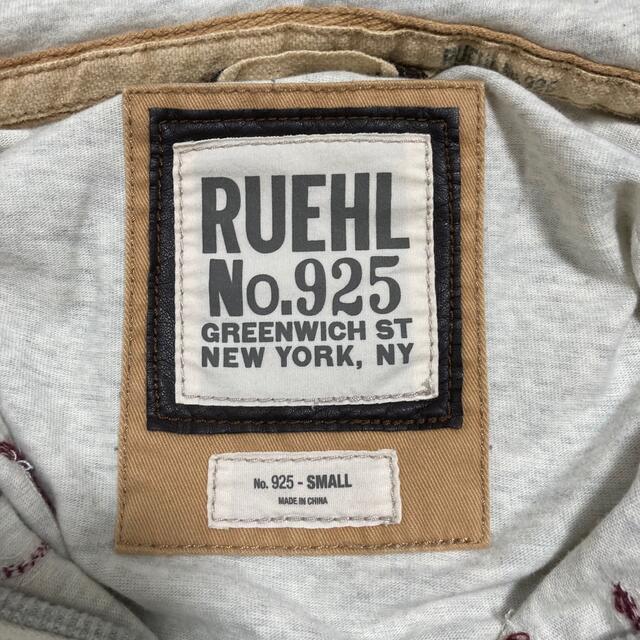 Ruehl No.925(ルールナンバー925)のRUEHL No.925スウェットジップパーカー Sサイズ メンズのトップス(パーカー)の商品写真