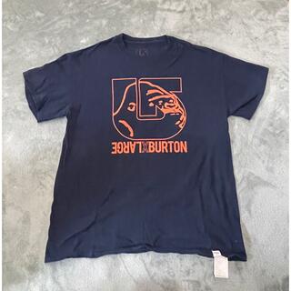 エクストララージ(XLARGE)のXLARGE Burton コラボTシャツ　ネイビー(Tシャツ/カットソー(半袖/袖なし))