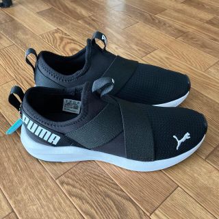 新品】プーマ PUMA プラウル スリッポン ブラック × ゴールド