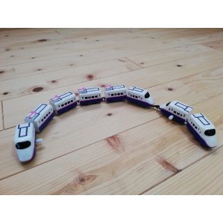 タカラトミーアーツ(T-ARTS)のカプセルプラレール　E2系新幹線　連結Ver(電車のおもちゃ/車)