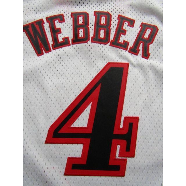 Reebok(リーボック)の激レア！ 美品 NBA 76ers WEBBER クリス・ウェバー ユニフォーム スポーツ/アウトドアのスポーツ/アウトドア その他(バスケットボール)の商品写真