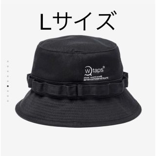 ダブルタップス(W)taps)のWTAPS JUNGLE 02 HAT black Lサイズ(ハット)