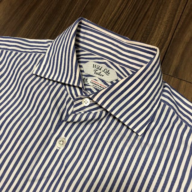 WILD LIFE TAILOR|THOMAS MASON シャツ ストライプ