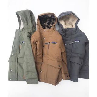 パタゴニア(patagonia)の美品　パタゴニア　ボーイズインファーノジャケット　カーキ(ジャケット/上着)