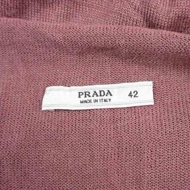 PRADA(プラダ)のプラダ PRADA ウール シルク パフスリーブ ニット セーター 半袖 レディースのトップス(ニット/セーター)の商品写真