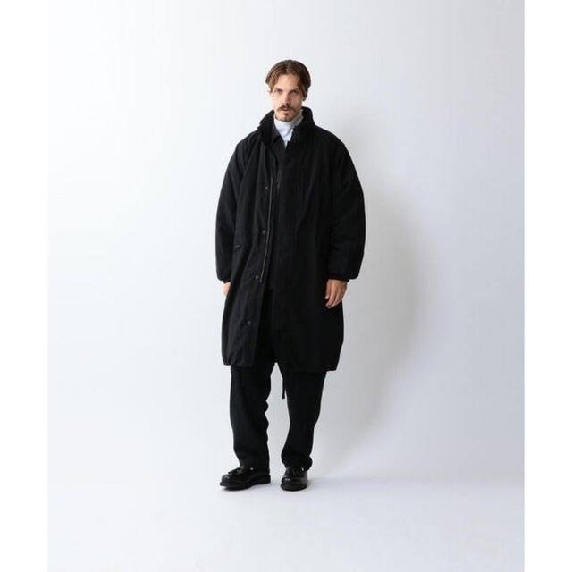 steven alan(スティーブンアラン)の即完売　Steven Alan  NYLON DARUMA LONG COAT メンズのジャケット/アウター(ステンカラーコート)の商品写真