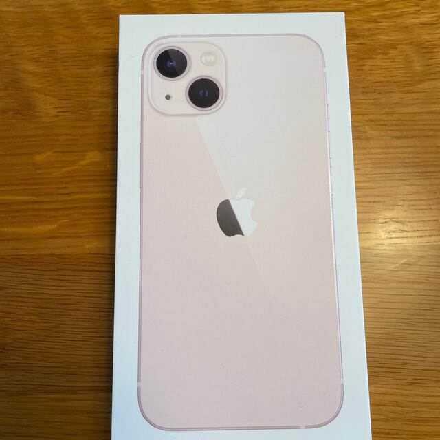 iPhone(アイフォーン)のアップル iPhone13 128GB ピンク  新品未開封 スマホ/家電/カメラのスマートフォン/携帯電話(スマートフォン本体)の商品写真